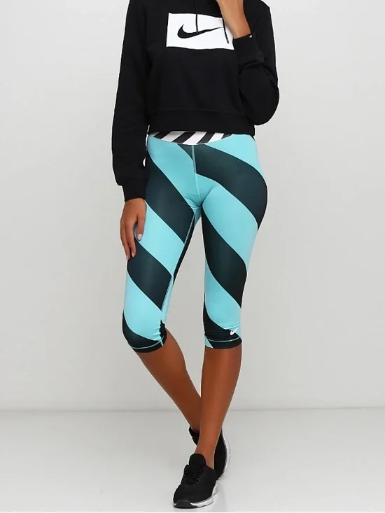 Nike Pro Capri 3/4 Exercise Gym Tights