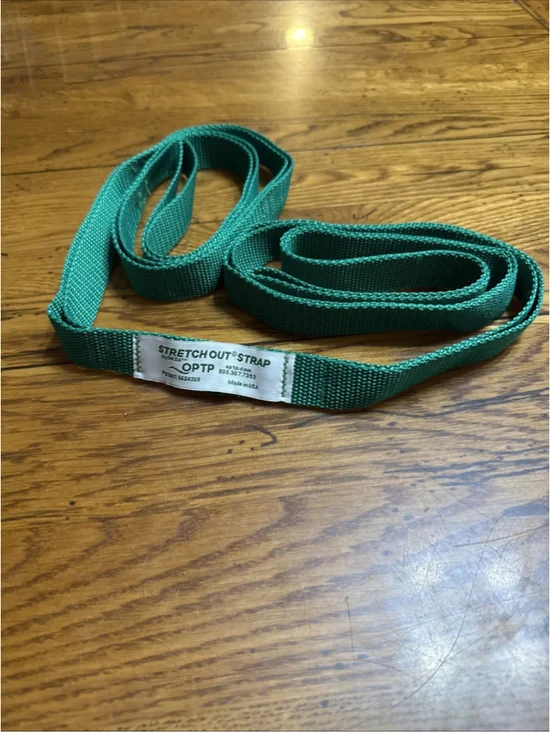 the Original Stretch Out Strap with Exercise Book, USA Made Top Choice Stretch O