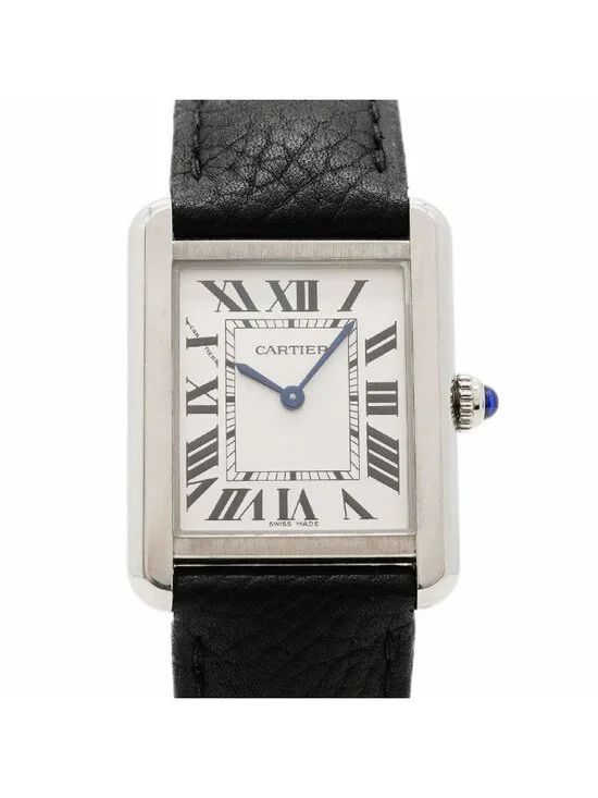 Cartier Tank Solo SM Silver Dial Watch