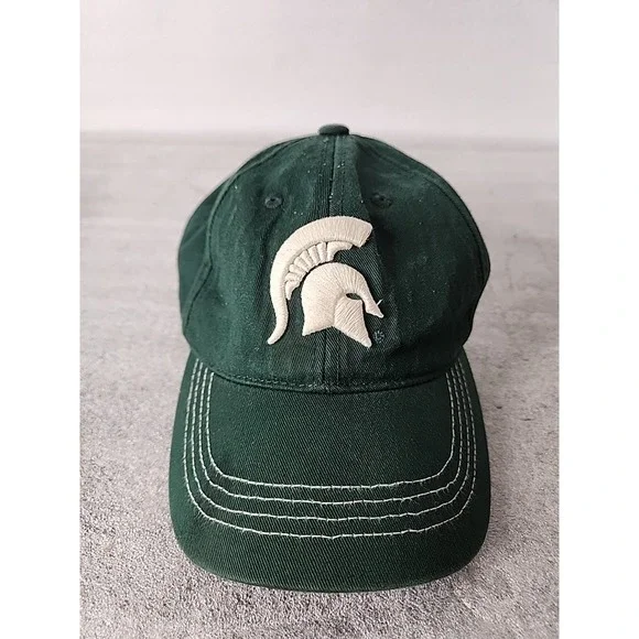 Michigan State Spartans Youth Hat Green Adjustable Top‎ of the World NCAA Cap