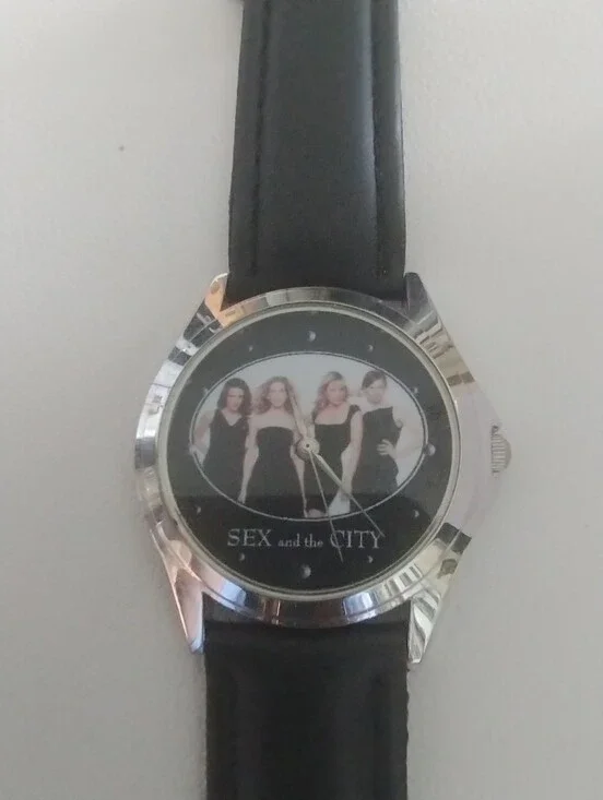 Sex and the City Black Strap Watch