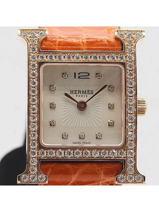 Hermes Watch Gold