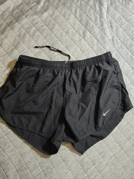 Nike Women's Dri-Fit Running Shorts - Black - Size Medium