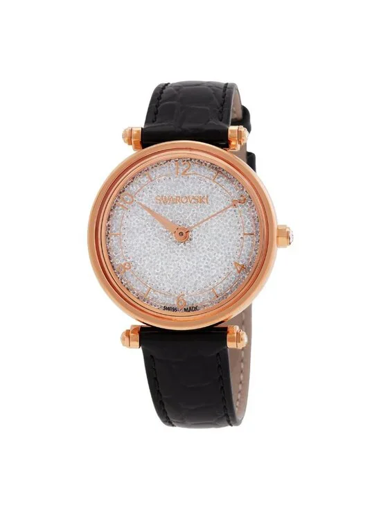 NWT Swarovski Crystalline Quartz White Dial Ladies Watch