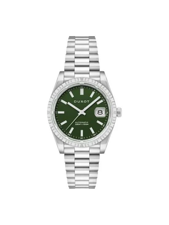 NWT Duxot Marcel Automatic Green Dial Men's Watch