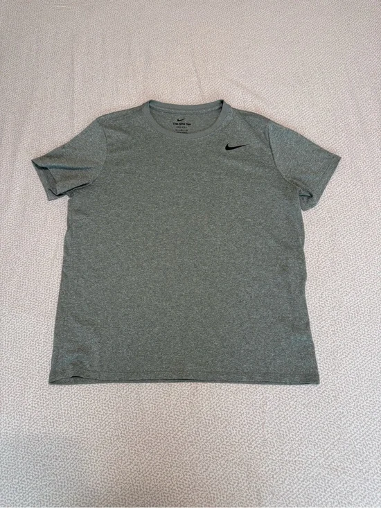 Gray Nike Dri-Fit shirt