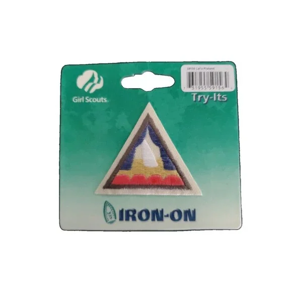 Girl Scout Try-It Badge - Let's Pretend 59156 - Brownie Uniform Iron-On Patch