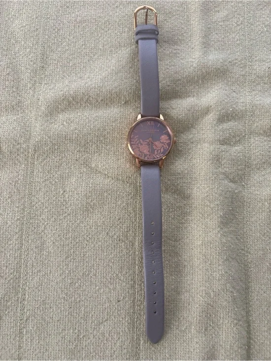 Women’s Olivia Burton rose gold floral