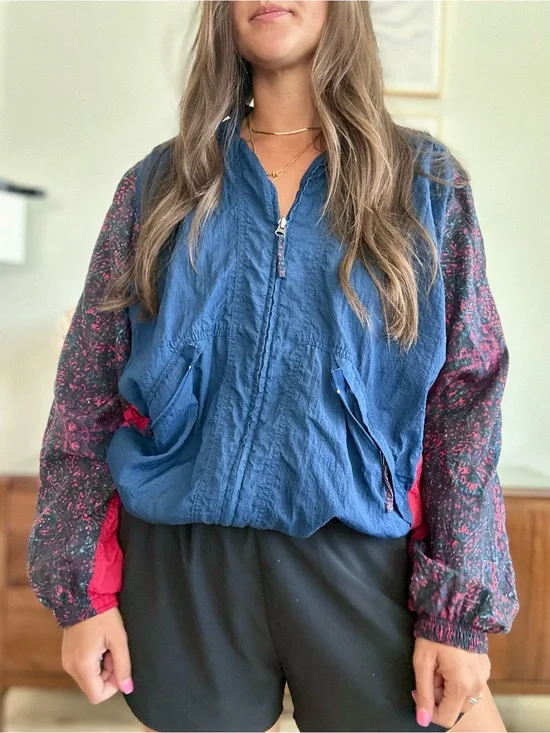 Vintage Nike Colorblock Windbreaker Jacket