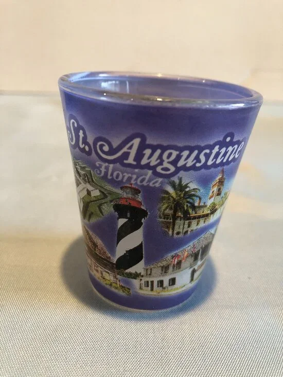 NEW St. Augustine FLORIDA Shot Glass #F54