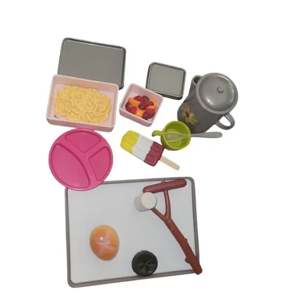 OUR GENERATION Colorful Toy Kitchen Set