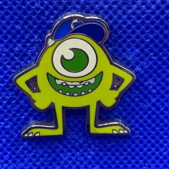 Mike Wazowski Monsters University Disney PIxar mystery pin Monsters Inc MU OK