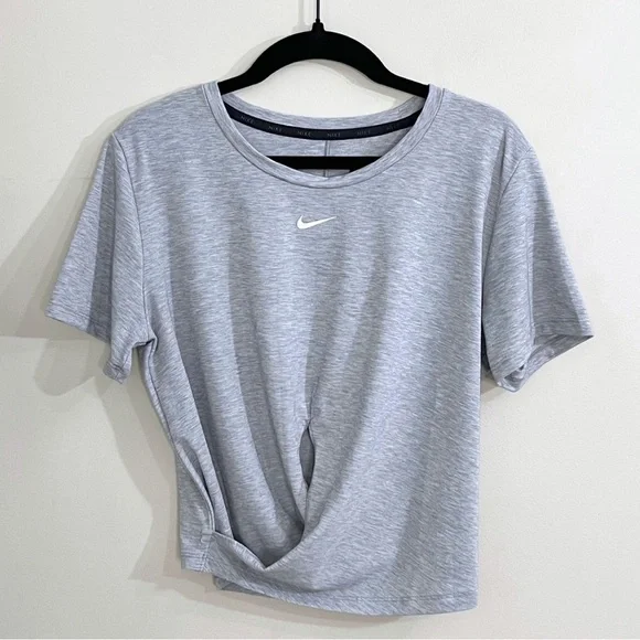 Nike One Training Luxe Dri-FIT Twist Hem Tee