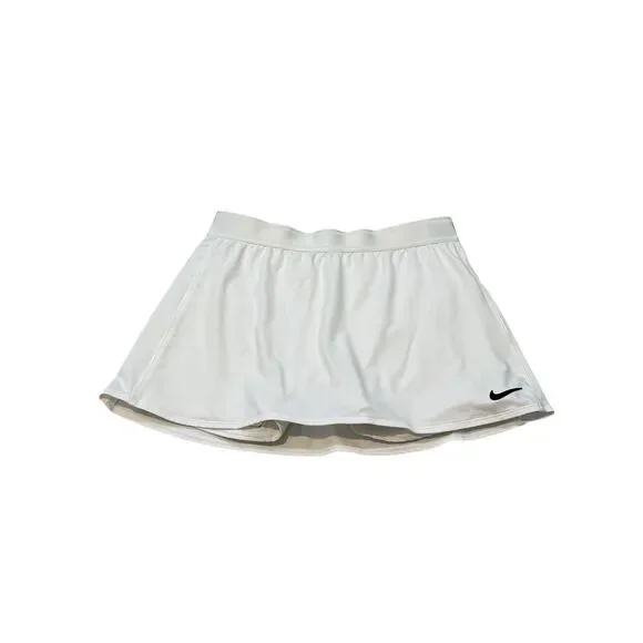 Nike NikeCourt Dri-FIT Tennis Skirt White Size M