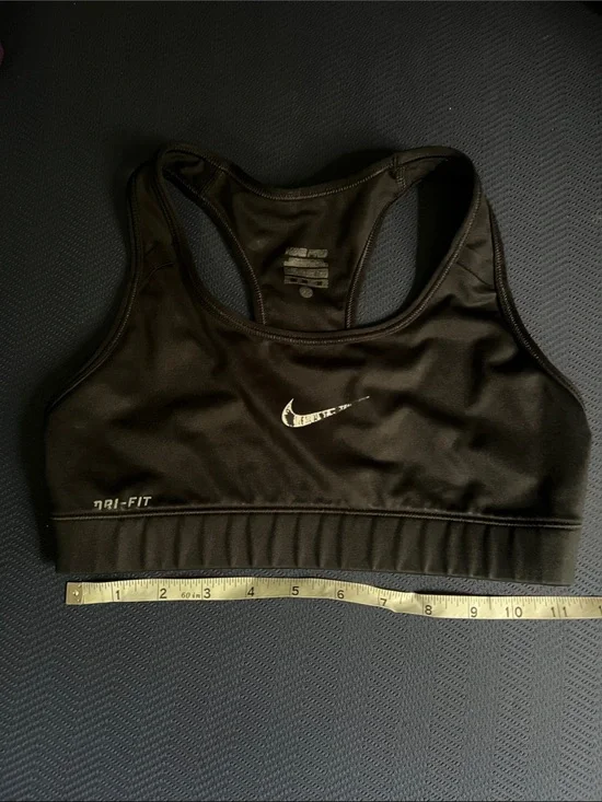 Nike Black Dri-FIT Racerback Sports Bra