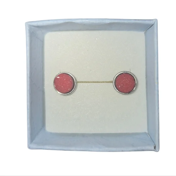 Red Sparkling‎ Earrings