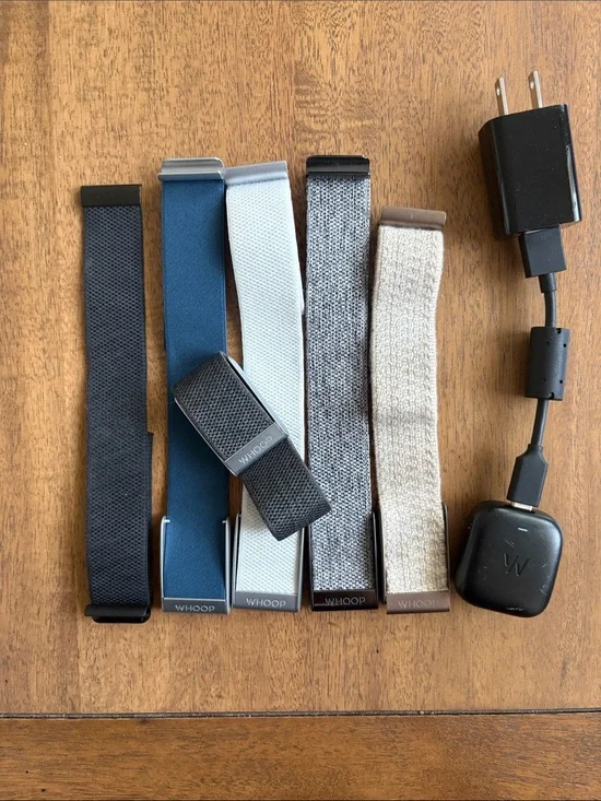 Fabric Wristband Bundle in Black, Navy, Light Gray, Heather Gray & Beige