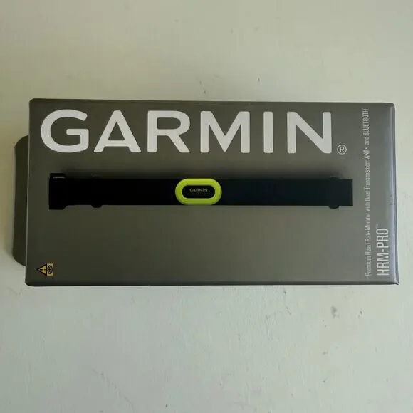 Garmin HRM-Pro Premium Heart Rate Monitor Chest Strap ANT+ Bluetooth NEW