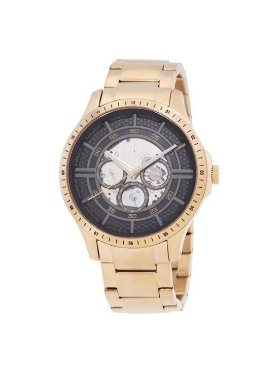 NWT Armani Exchange Hampton Quartz Black Dial Men's Watch