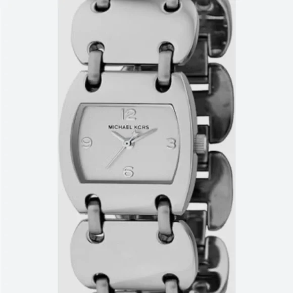 Michael Kors stainless steel silver watch