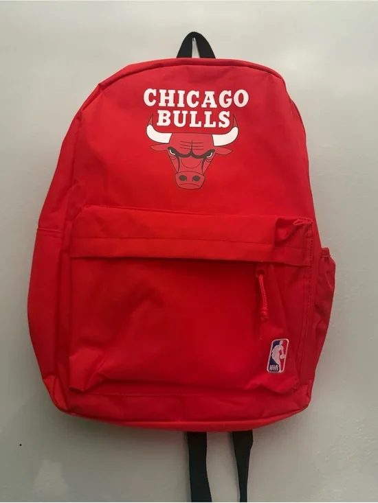NBA Chicago Bulls Red Kids Backpack