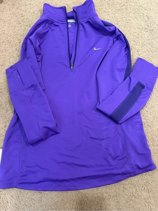 Nike Purple Dri-FIT Running Jacket