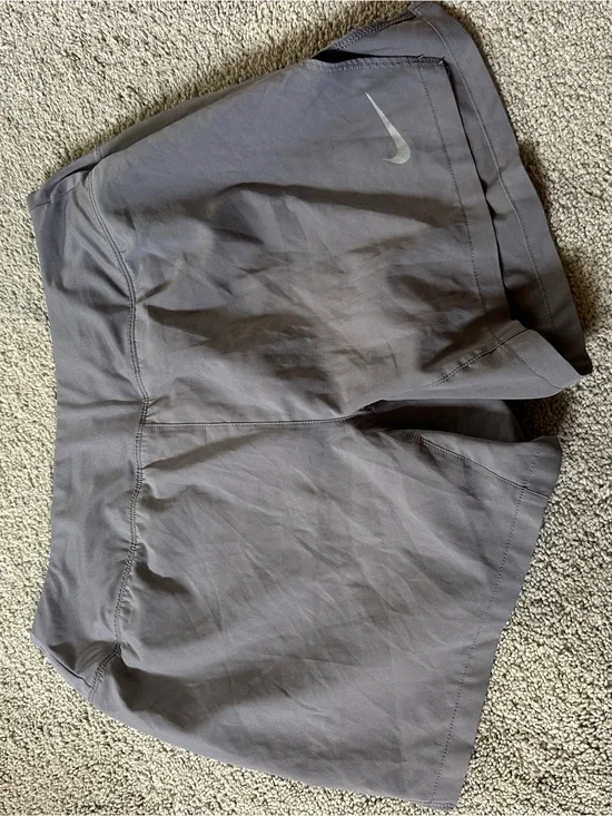 Nike Light Gray Dri-FIT Performance Shorts