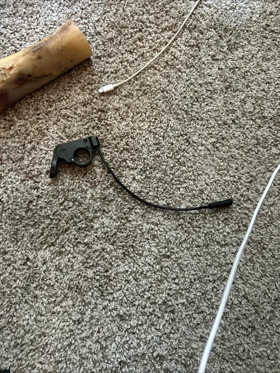 Black Bicycle Brake Lever with Long Cable