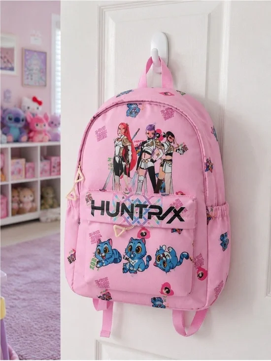 KPOP Demon Hunters HUNTR/X Pink Backpack - Brand New in Packaging