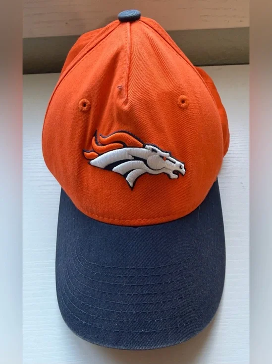 Denver Broncos Youth Snapback Hat Orange Navy NFL Team Apparel Adjustable Cap Bo