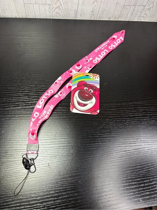 Lotso Character Lanyard with Card Holder