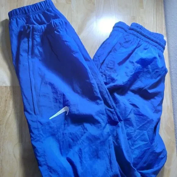 Vintage 90s Nike Lined Wind Pants Joggers Trainers