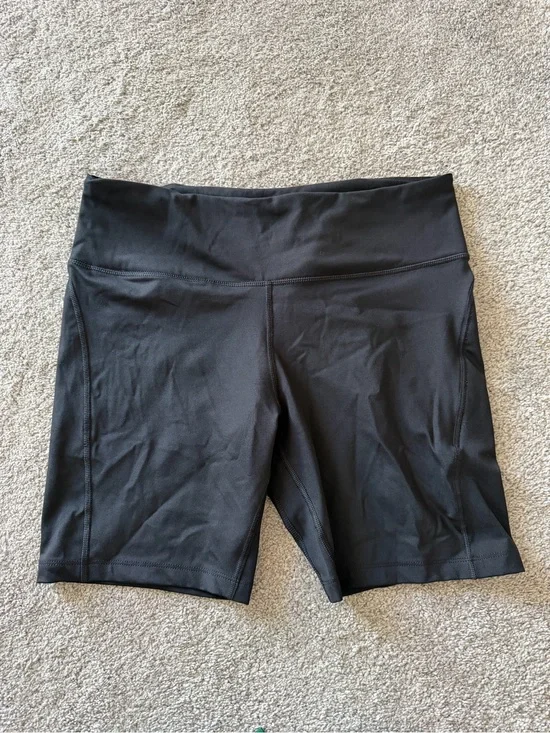 Nike Black Women's Bike Shorts with Wide Waistband