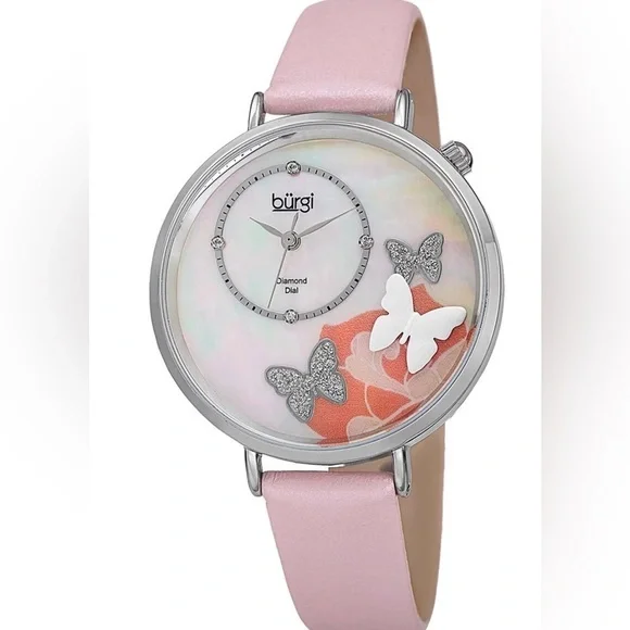Bürgí Diamond butterfly watch
