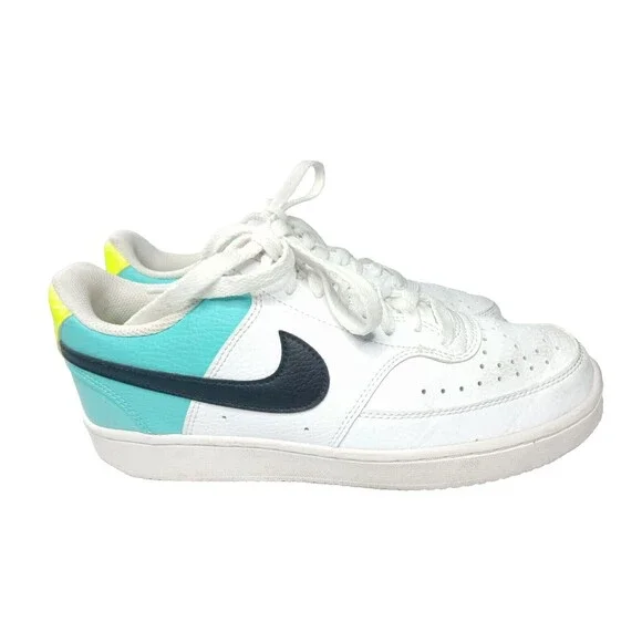 Nike Court Vision Tennis Shoes Women's Size 8~White Multicolor