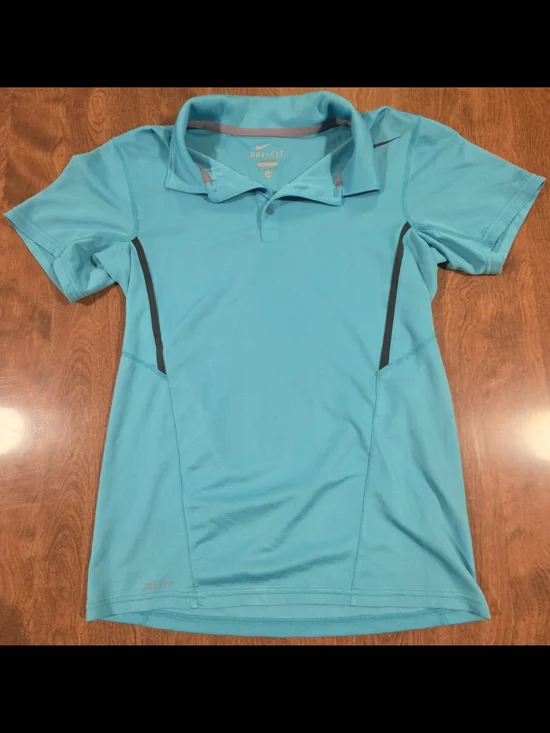 Nike Women’s Aqua Teal Dri-FIT Polo