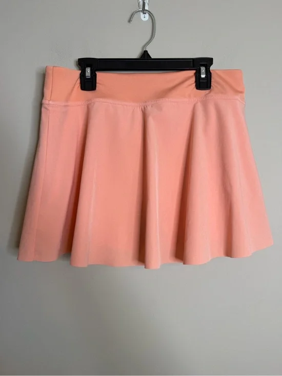 Nike Dri-Fit Pleated Tennis Skirt Coral Pink Size Large