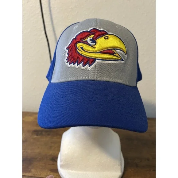 New University Of Kansas Jayhawks Top of the World Snapback Hat Cap Embroidered