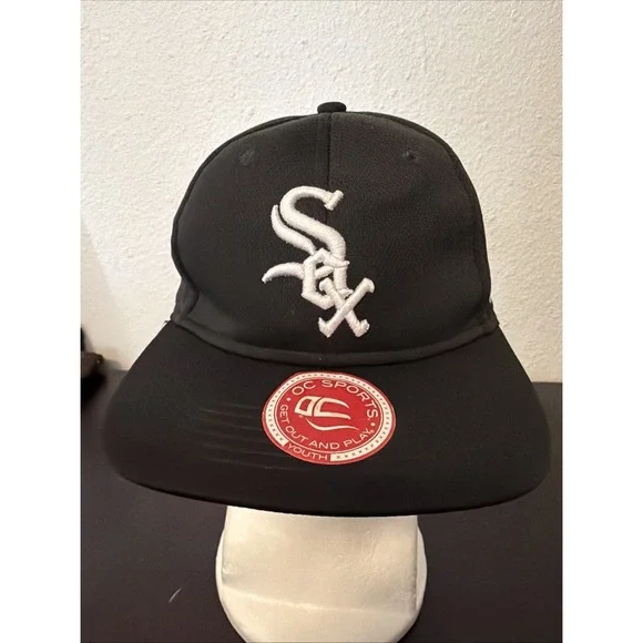 Chicago White Sox Adjustable Cap Hat Team MLB by OC Sports Youth Size