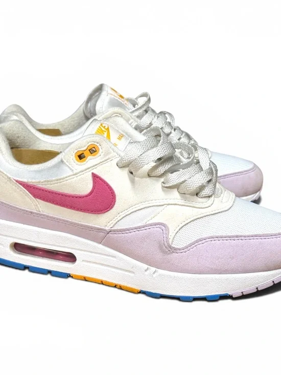 Nike Women’s Low-Top Sneakers in White, Pink & Lavender