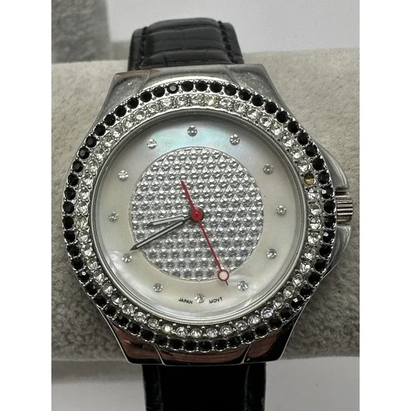 Gruen GR8295 New Battery‎ Changeable Bezels Ladies MOP Watch 35MM 7