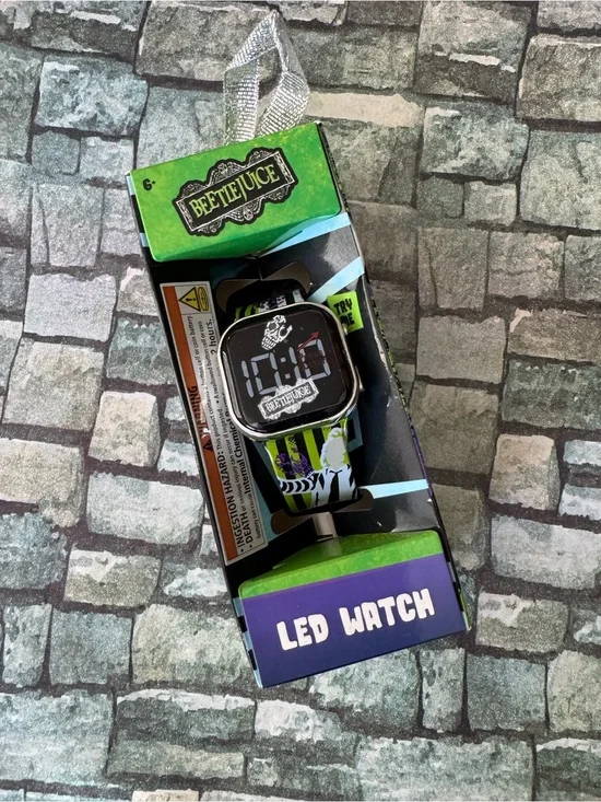 Beetlejuice LED Watch