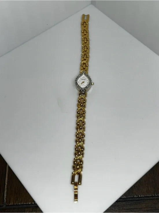 Gruen Women’s Beautiful (22) Genuine Tested Diamond Encrusted Watch Model #8092