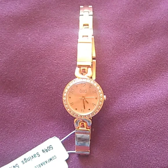 NWT GBG Rose Gold Watch