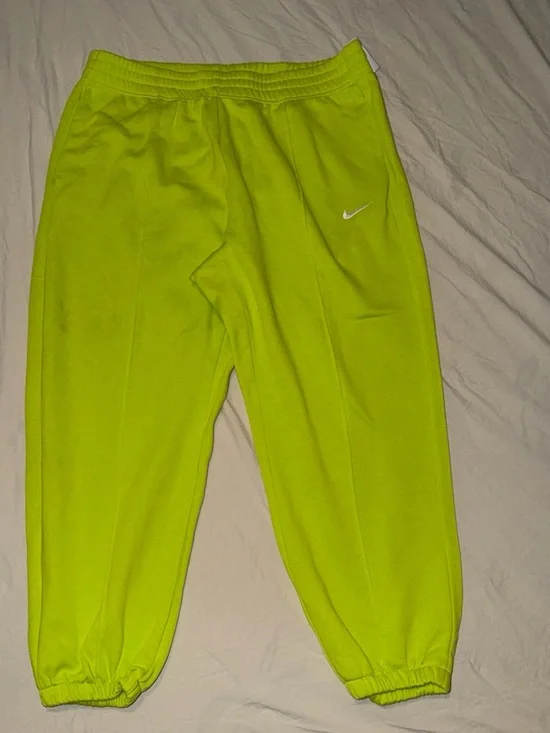 Nike Ladies' Neon Green Sweatpants