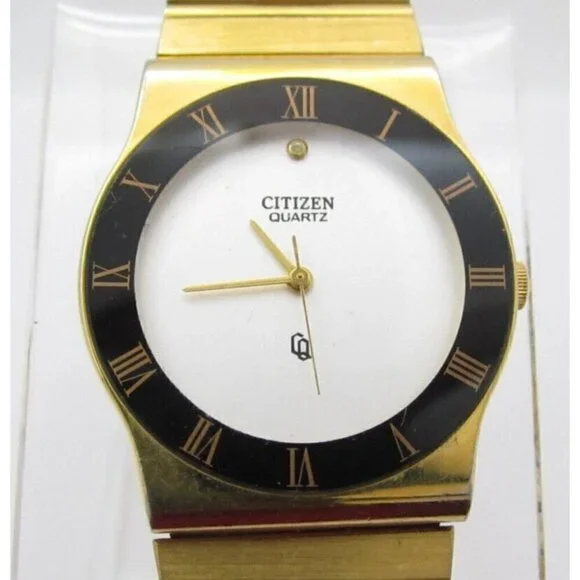 Vtg Women Citizen Quartz WR Analog 31mm Dial Causal Round Watch (G81) 6031