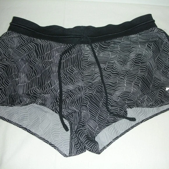 Nike Dri-FIT Shorts Bundle of 3 Medium Running Athletic Gym Workout Black