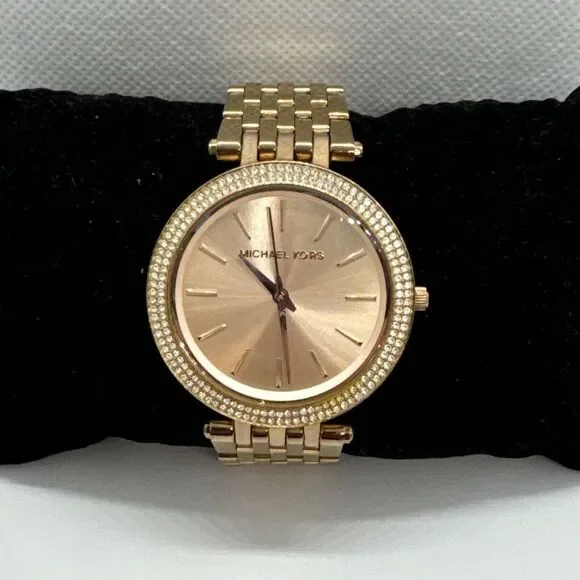 Michael Kors Darci MK3192 Women Rose Gold Analog Dial Quartz Wrist Watch JNA287