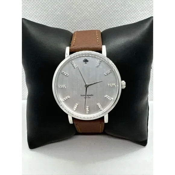 Kate Spade New York 0095 Women's Brown Leather Analog Dial Quartz Watch JNA279