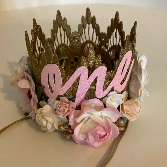 First Birthday Crown